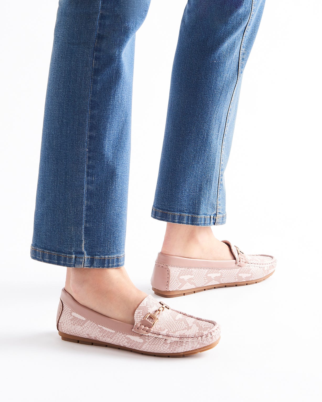Mocassins avec boucle fantaisie