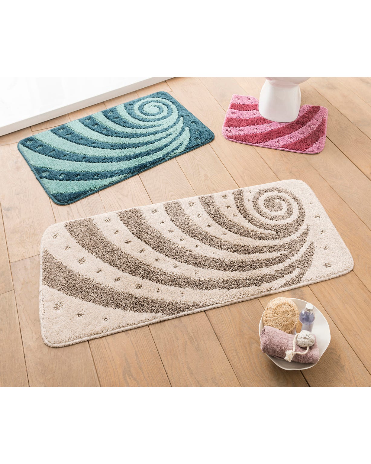 Tapis de bain Spirale