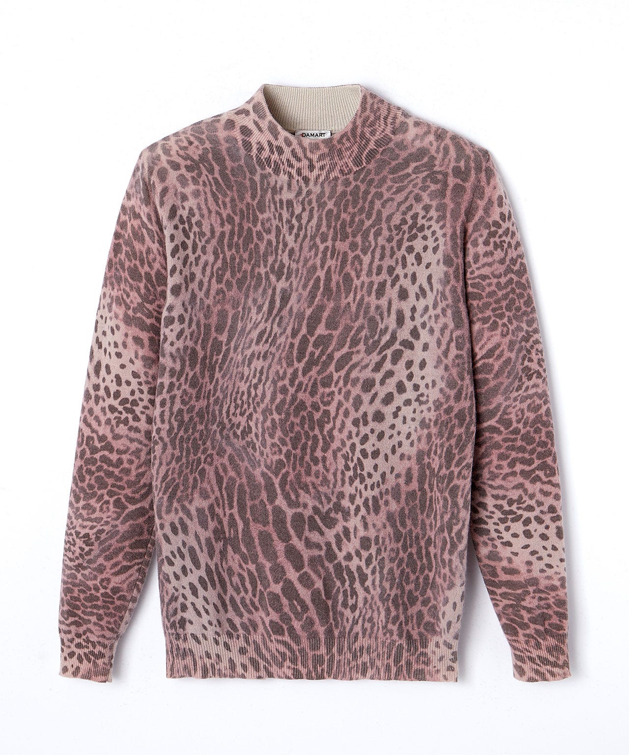 Pull imprimé léopard laine majoritaire