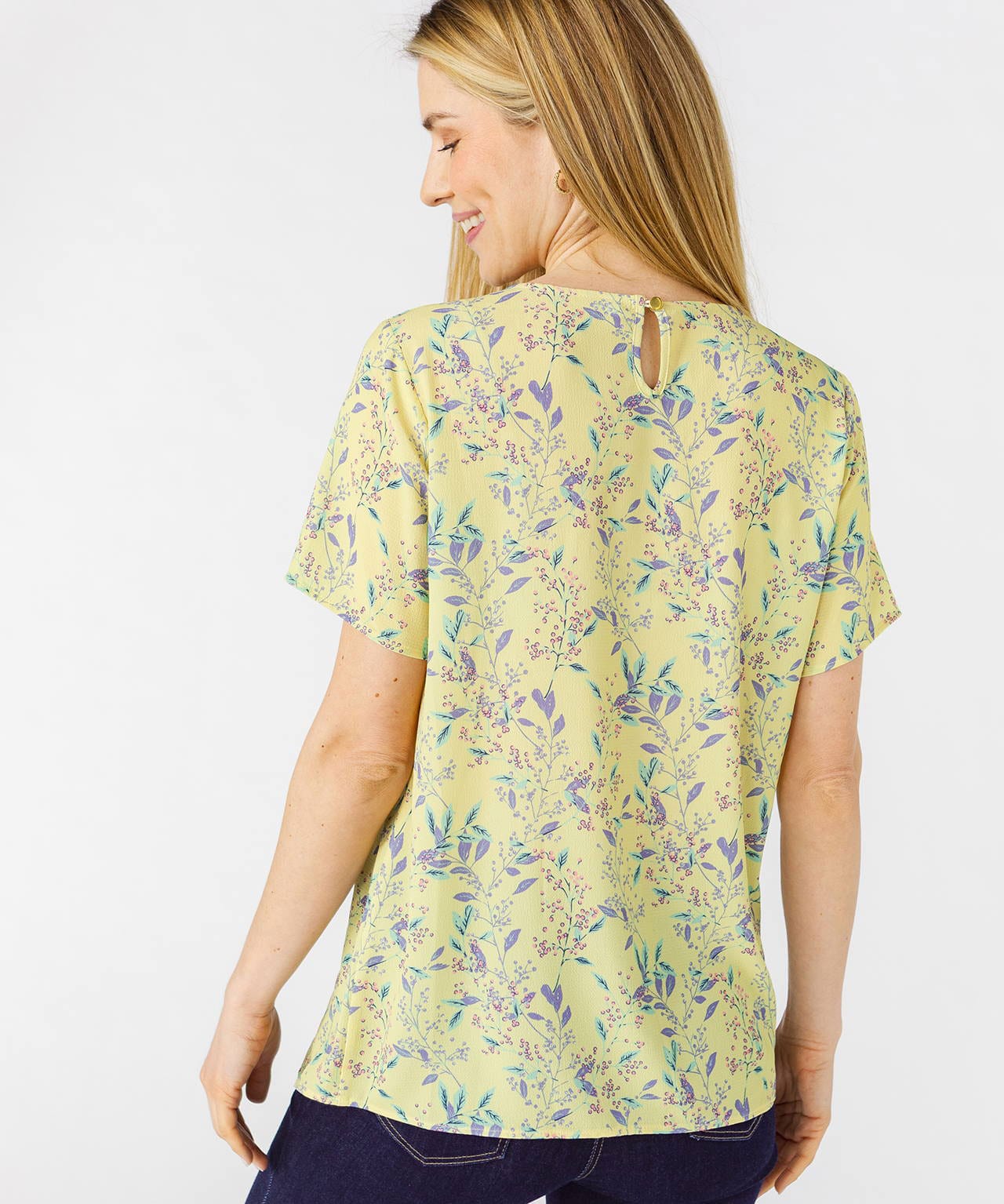 Blouse crêpe stretch