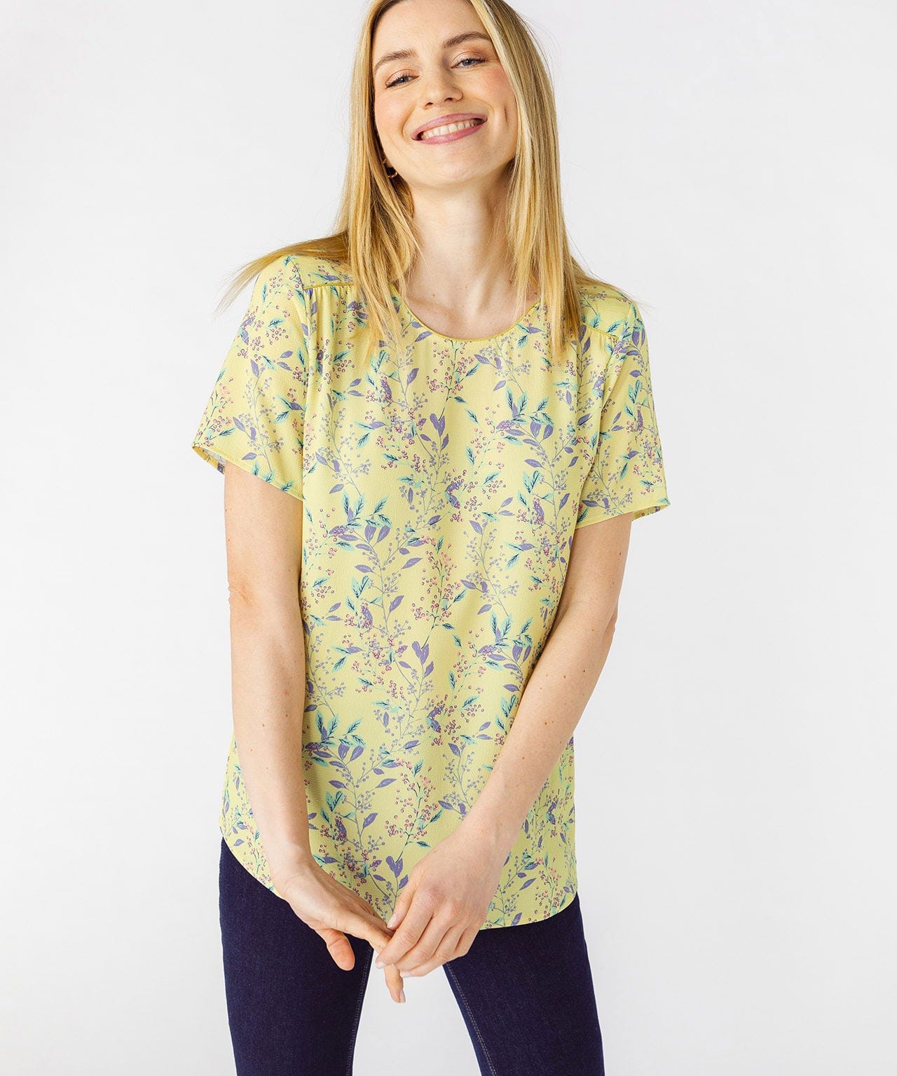Blouse crêpe stretch