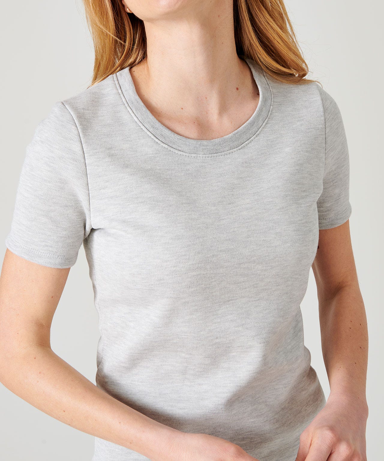 T-shirt Thermolactyl manches courtes, molleton gratté