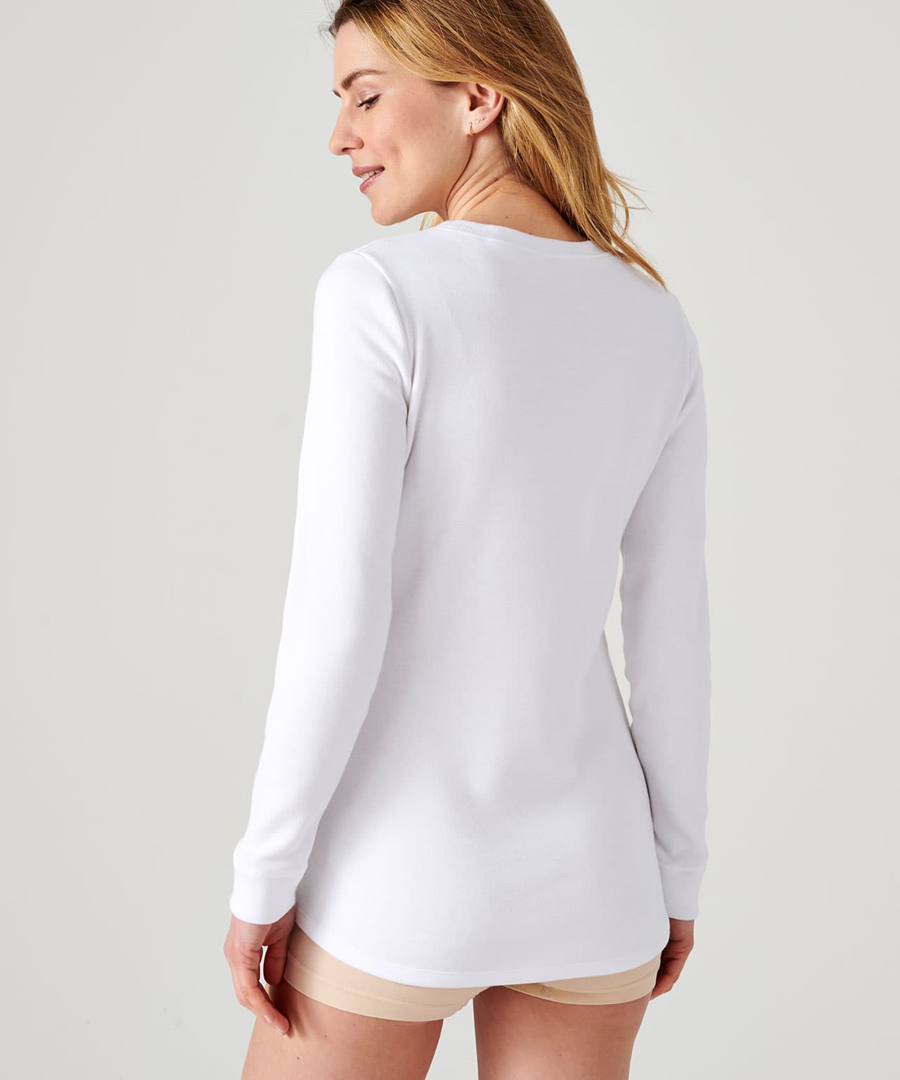 T-shirt femme Thermolactyl manches longues, molleton gratté