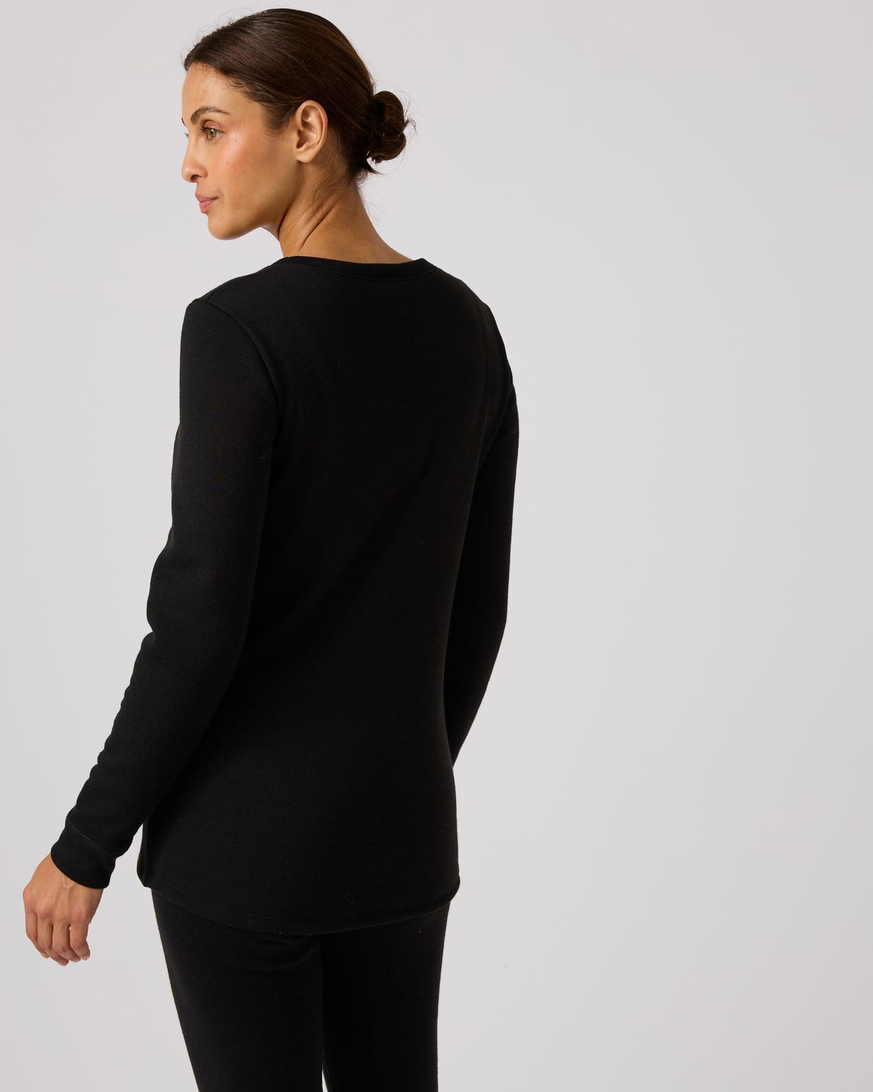 T-shirt femme Thermolactyl manches longues, molleton gratté