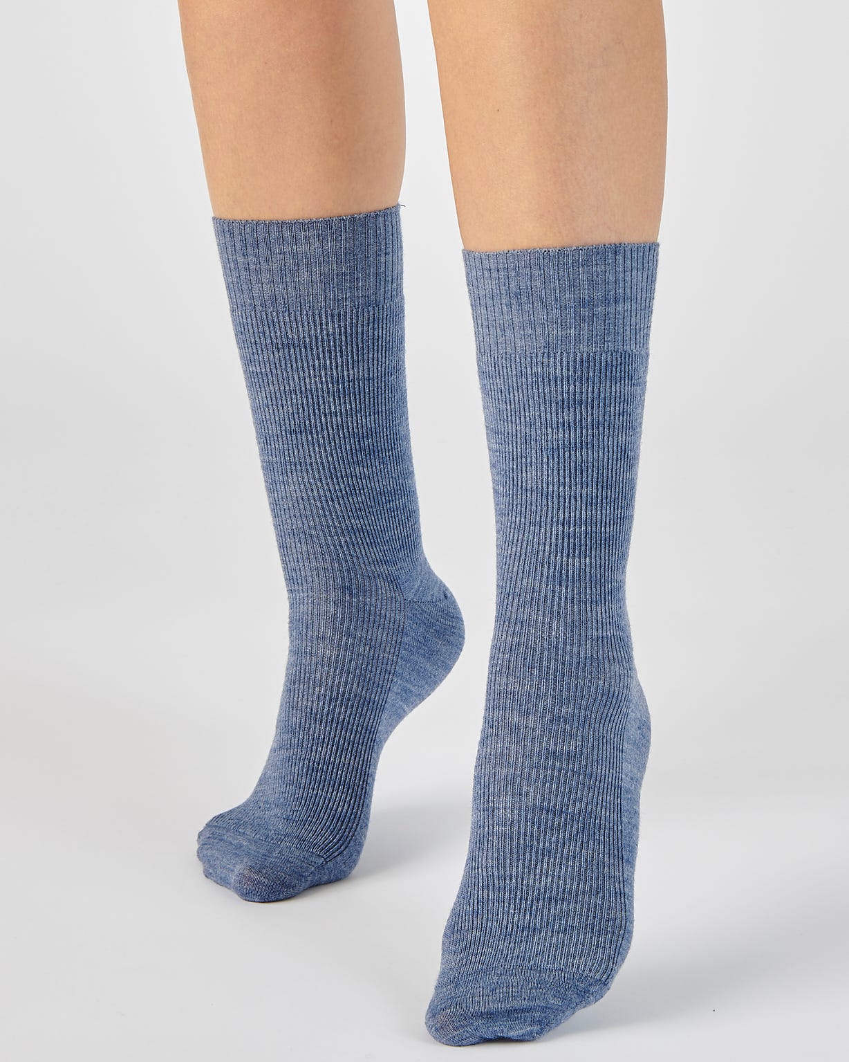 Lot de 2 paires de chaussettes mixtes Thermolactyl maille laineuse