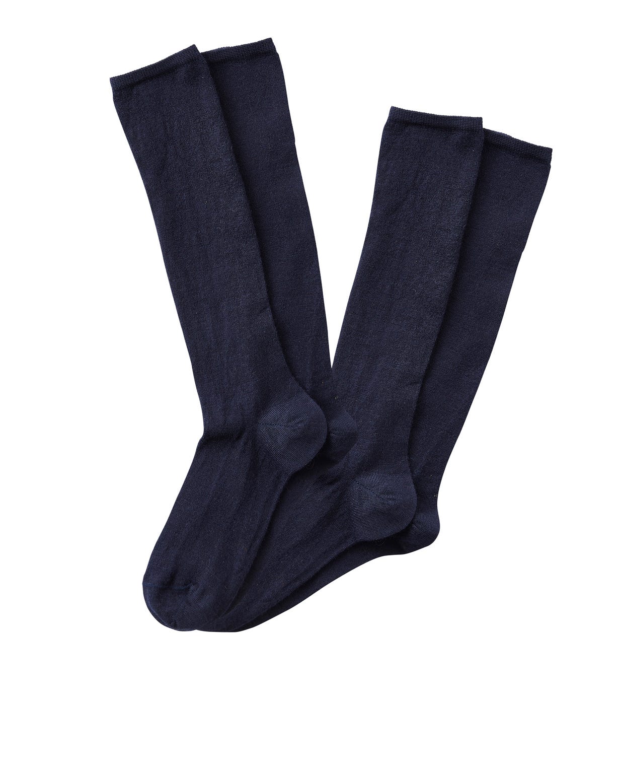 Lot de 2 paires de mi-bas mixtes Thermolactyl maille laineuse