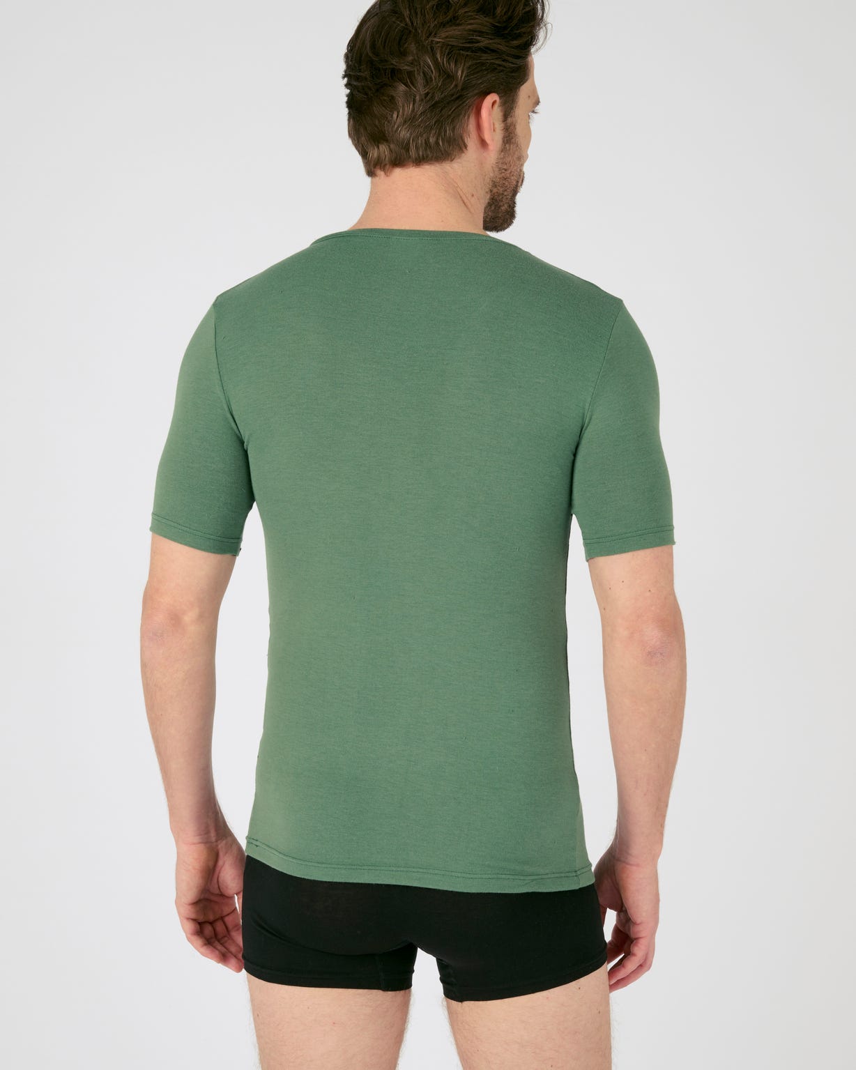 T-shirt manches courtes col V Thermolactyl Sensitive