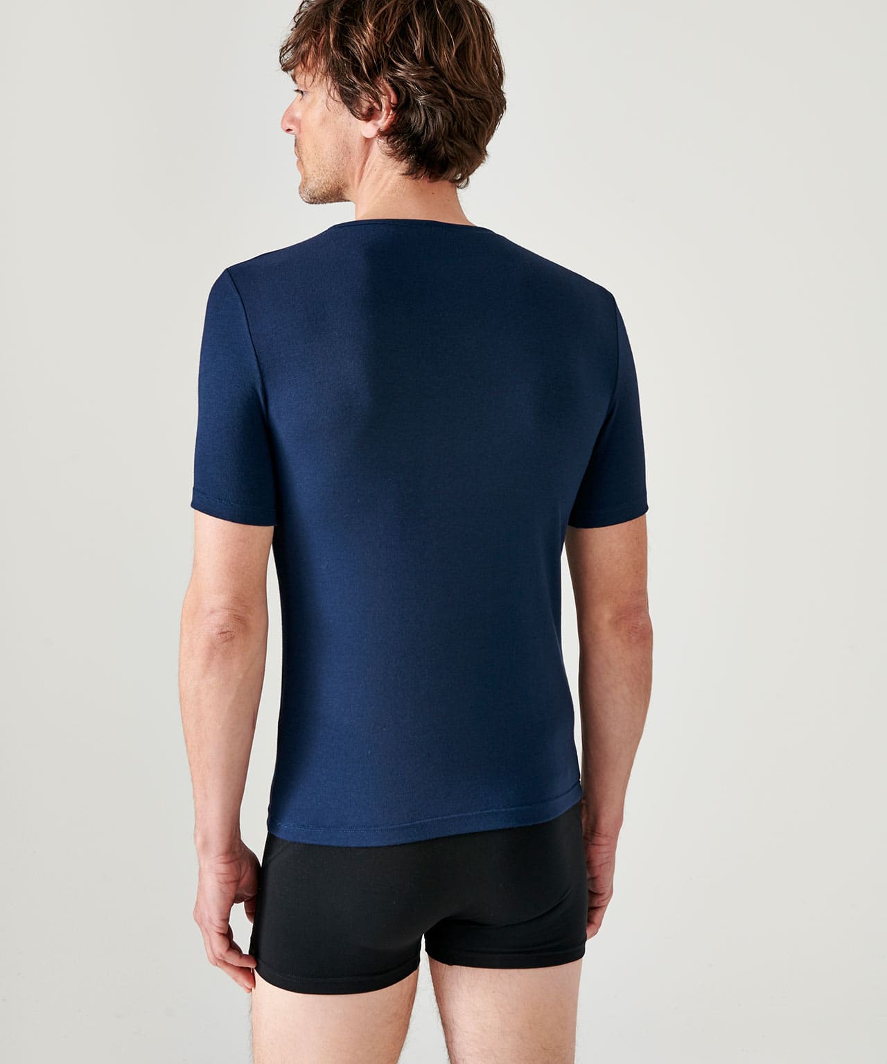 T-shirt manches courtes col V Thermolactyl Sensitive