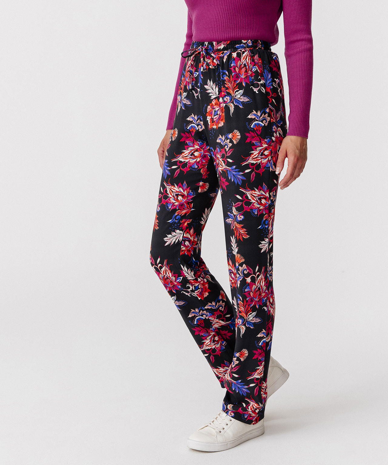 Pantalon fluide imprimé