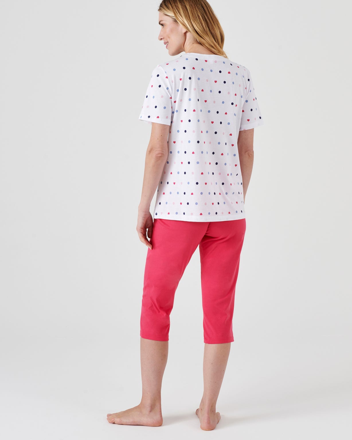 Pyjacourt imprimé jersey