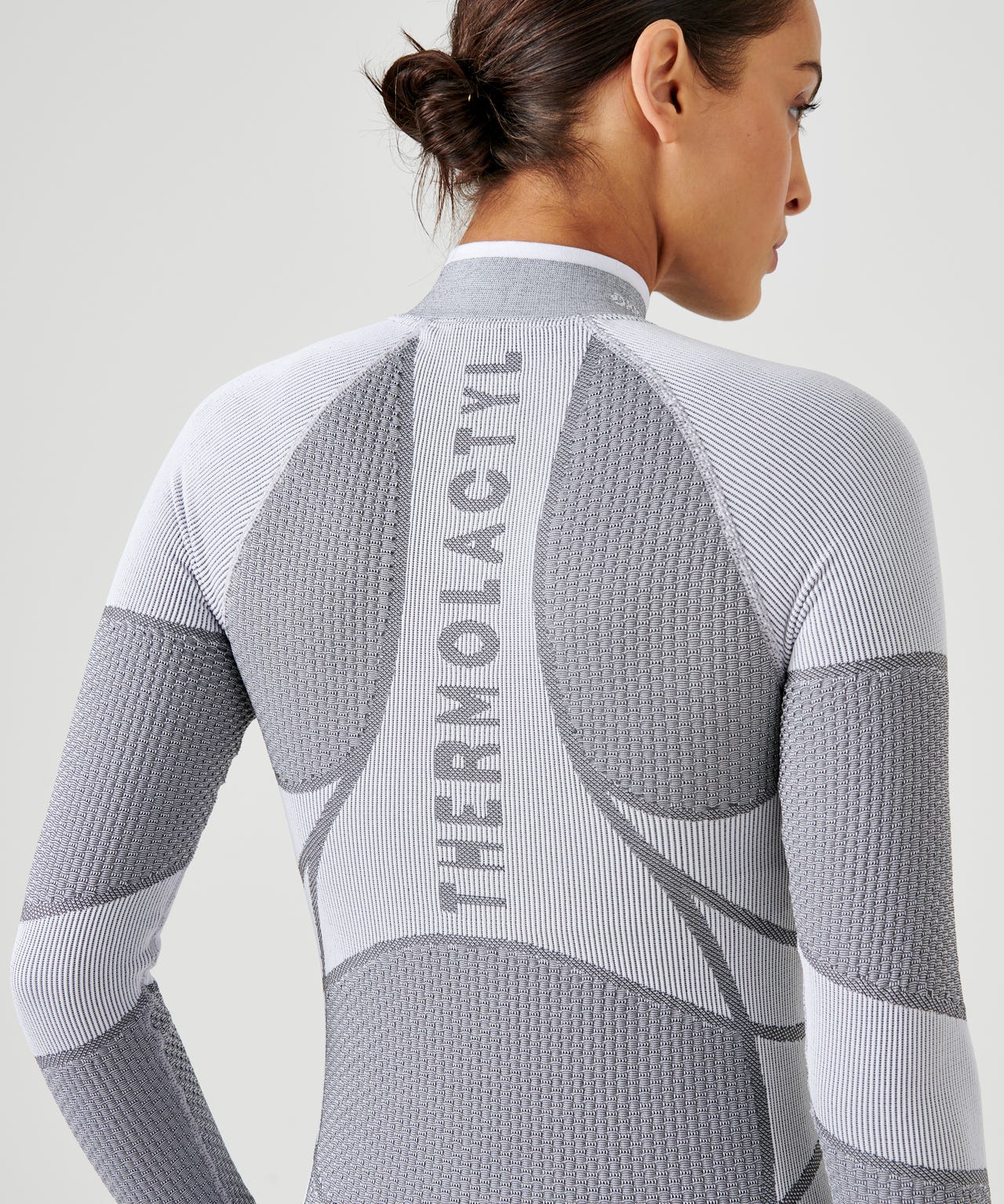 T-shirt col zippé Energy Thermolactyl 4 femme