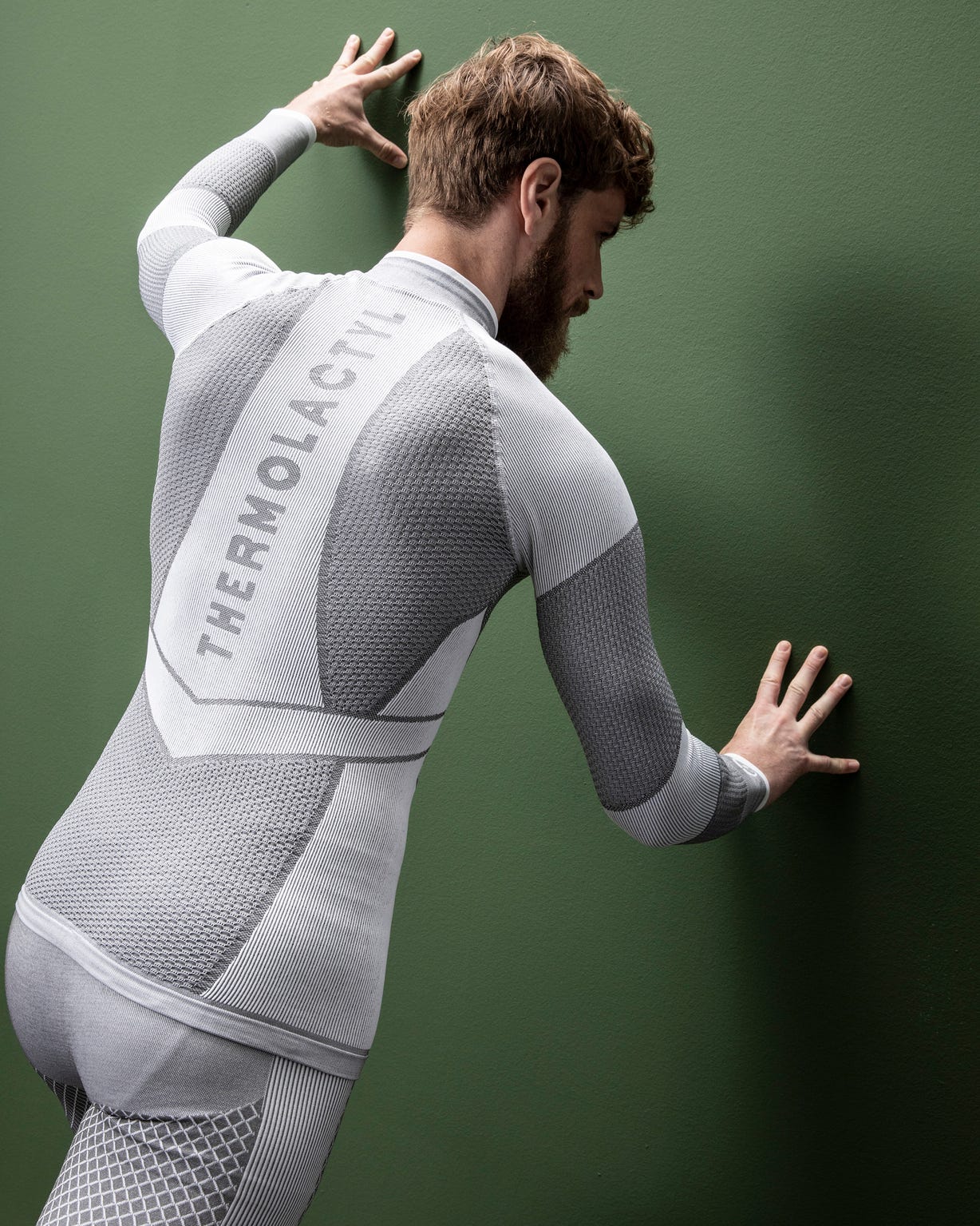 T-shirt col zippé Energy Thermolactyl 4 homme