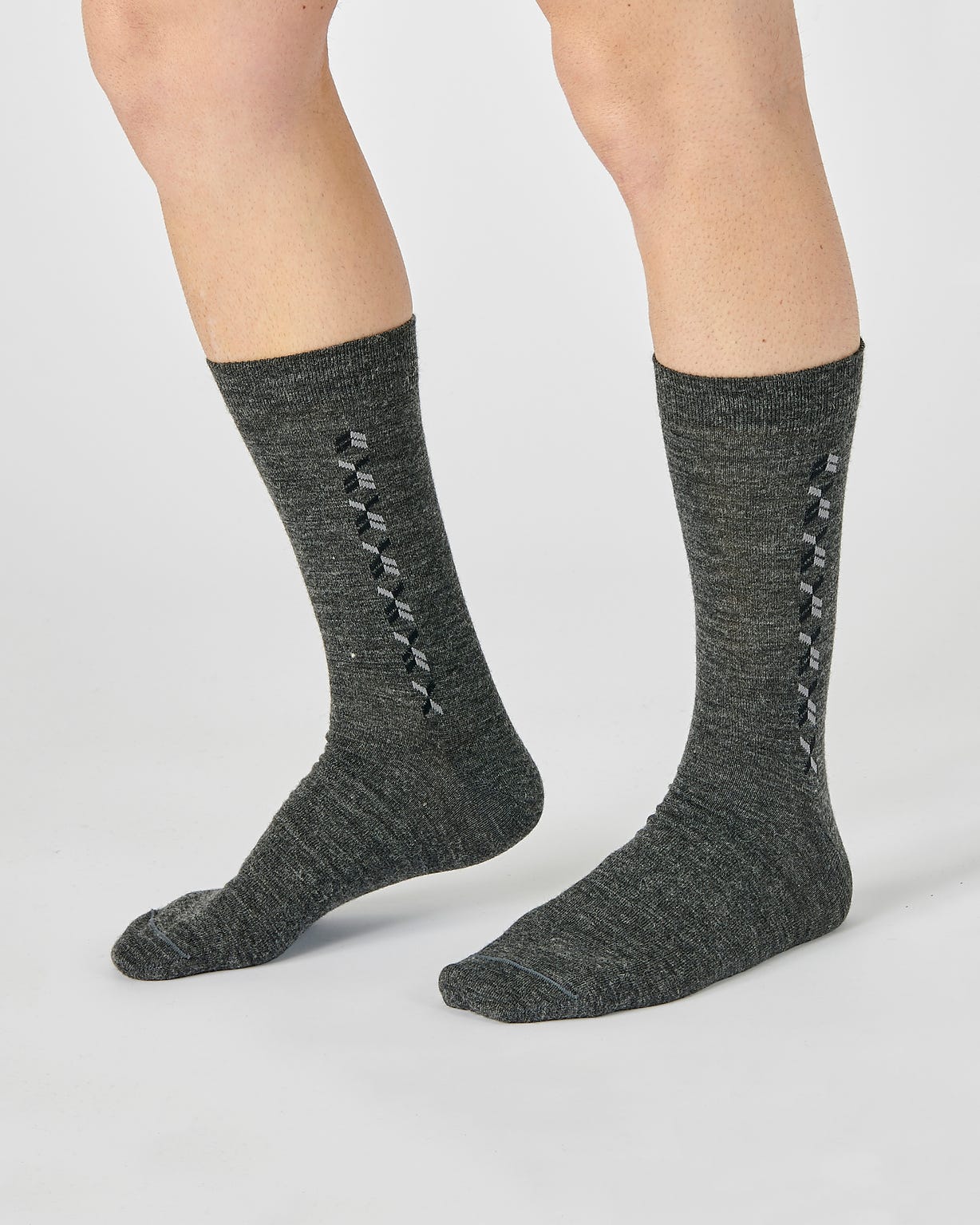 Lot de 2 paires de chaussettes maille jersey mélange laine Thermolactyl