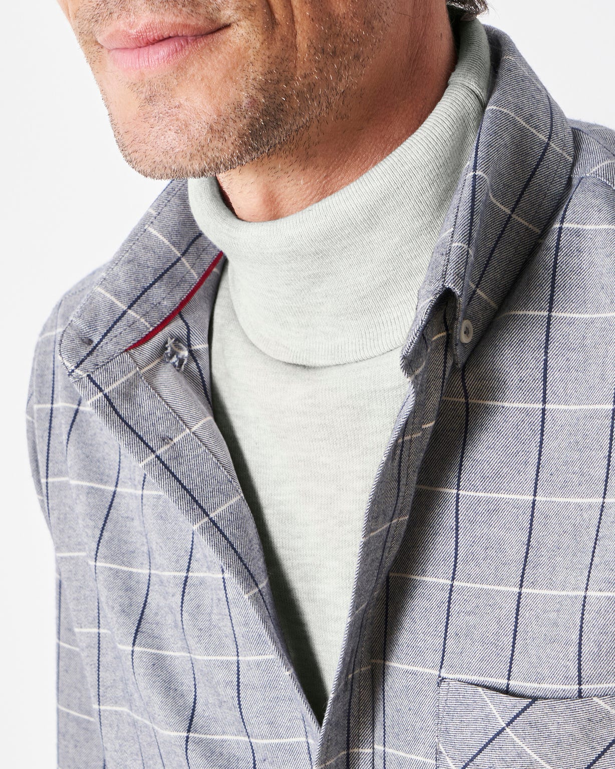 Col plastron molleton gratté Thermolactyl