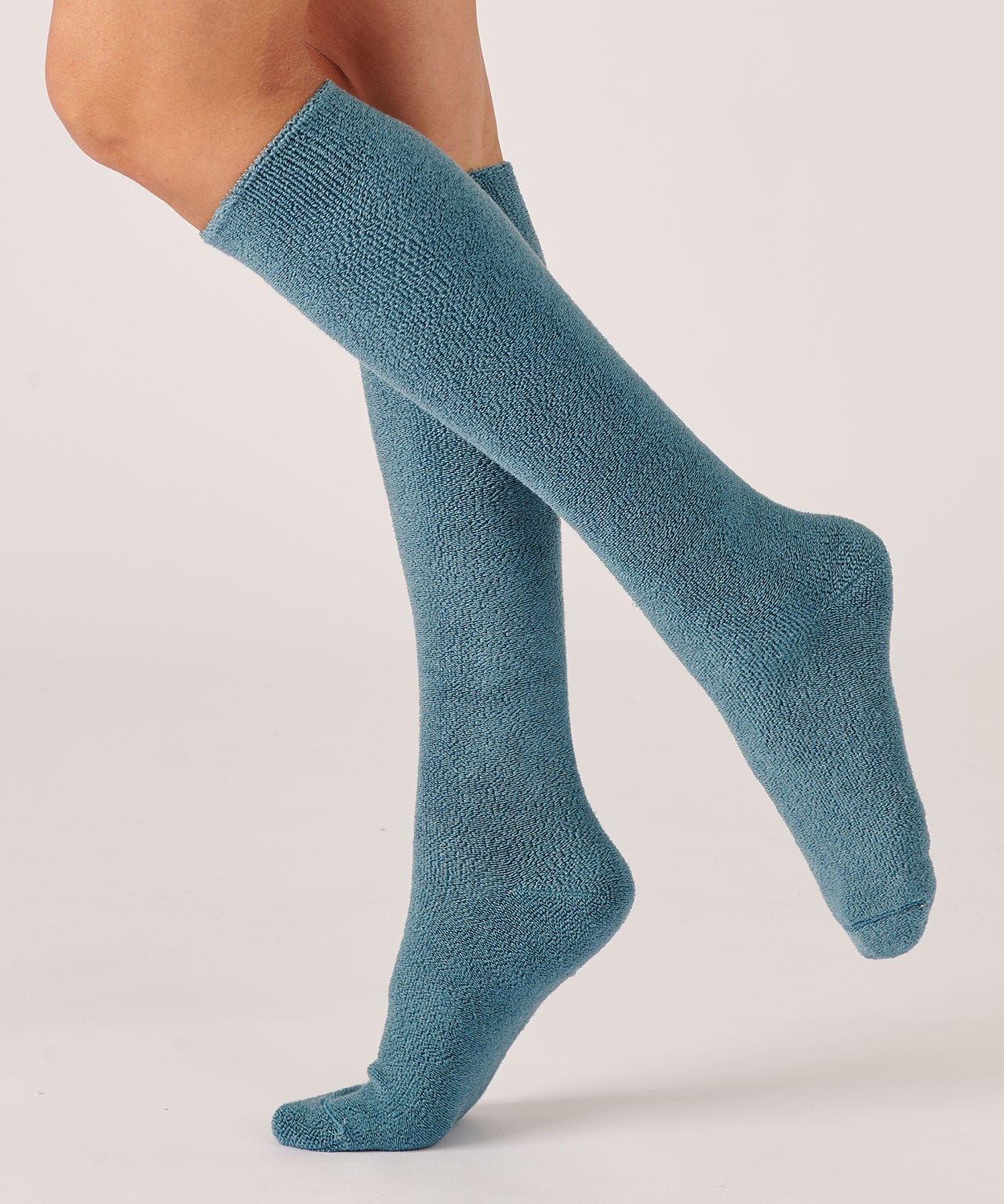 Mi-bas maille bouclette labellisée Thermolactyl mixte