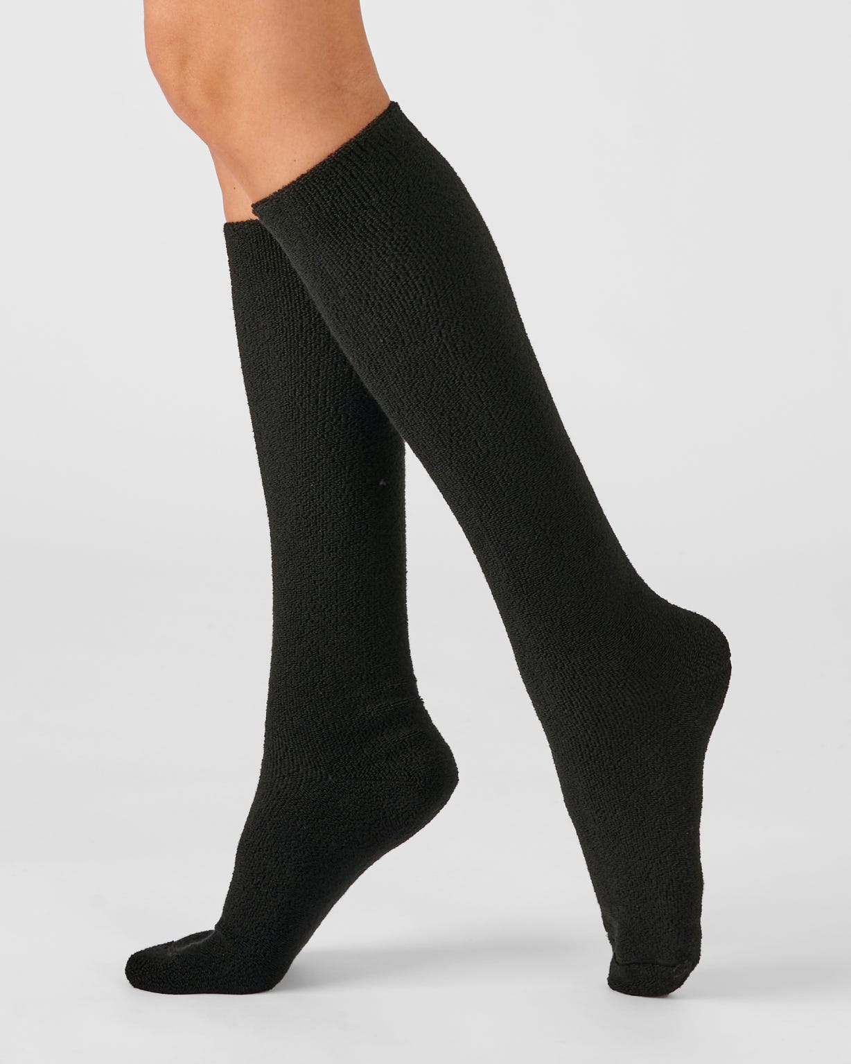 Mi-bas maille bouclette labellisée Thermolactyl mixte