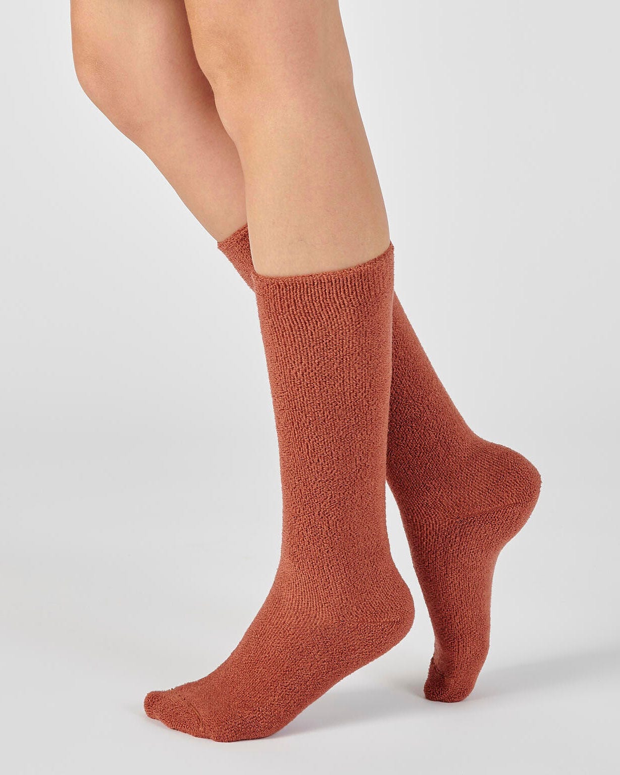 Mi-bas maille bouclette labellisée Thermolactyl mixte