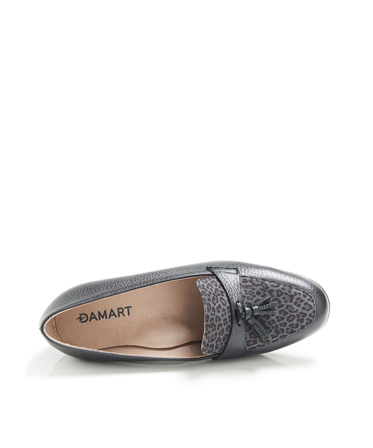 Mocassins avec impression panthère