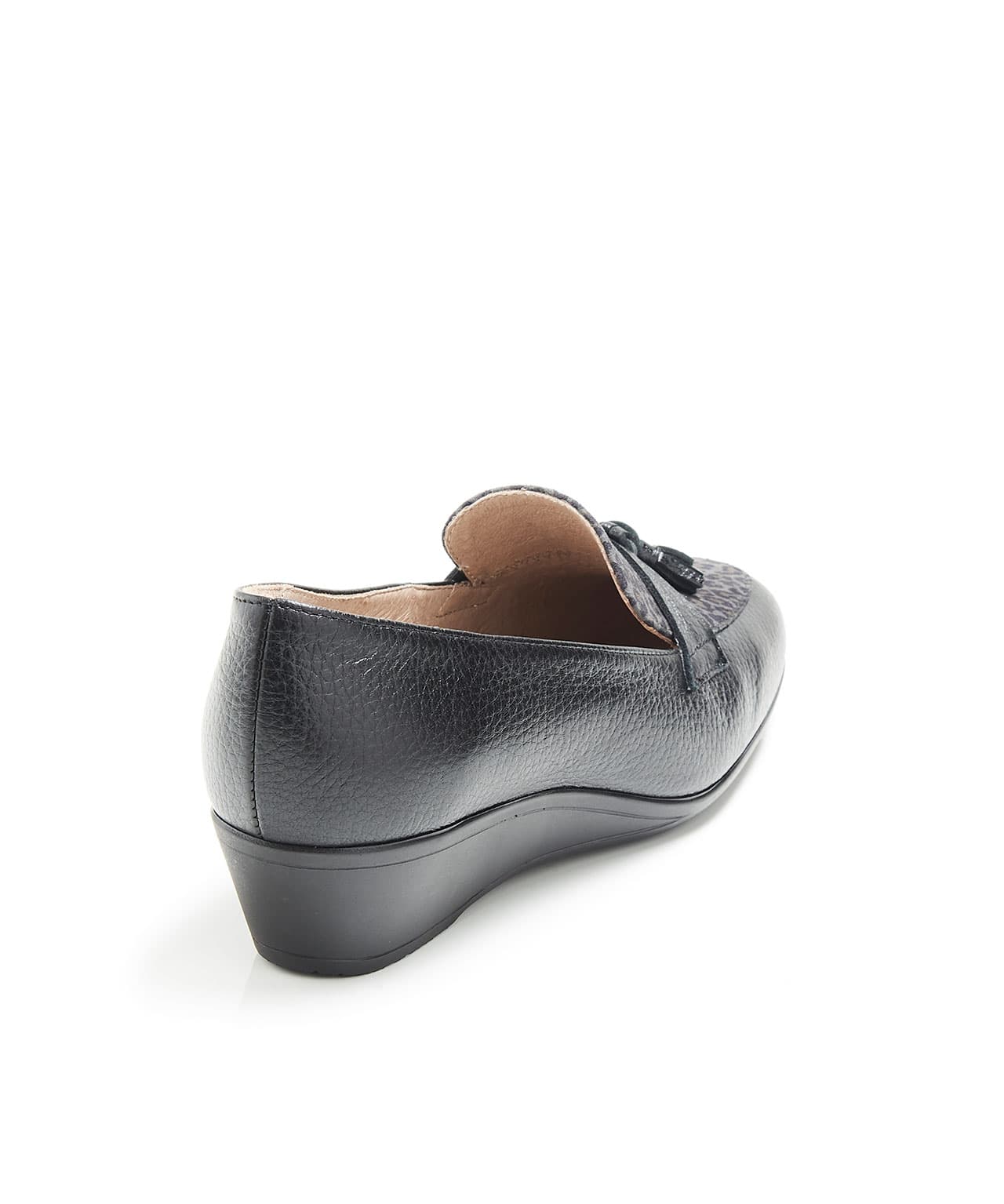 Mocassins avec impression panthère