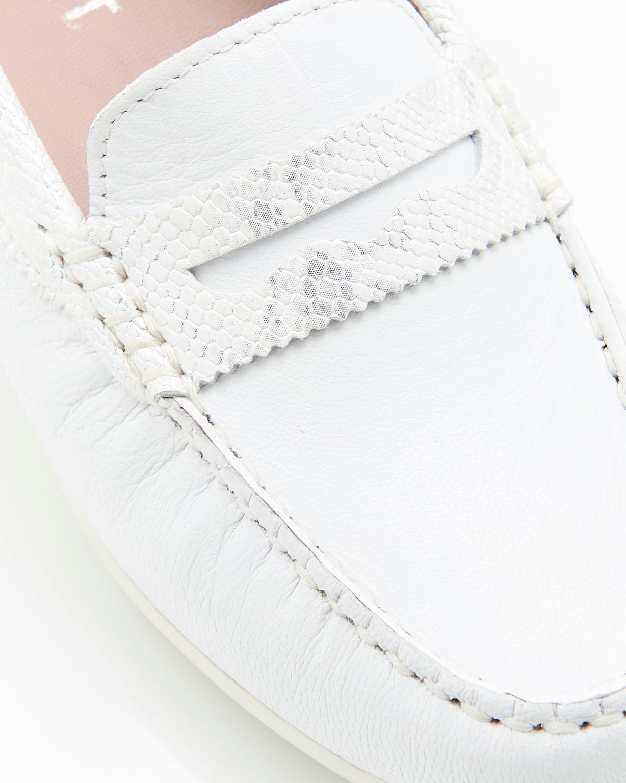 Mocassins dessus cuir avec montage intégral