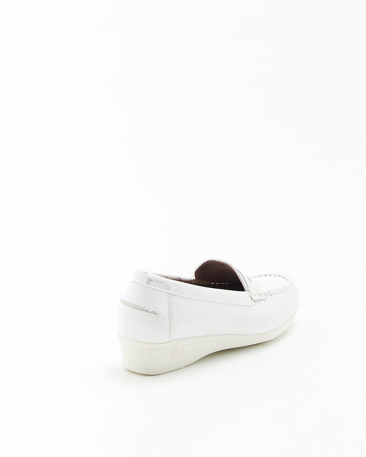 Mocassins dessus cuir avec montage intégral