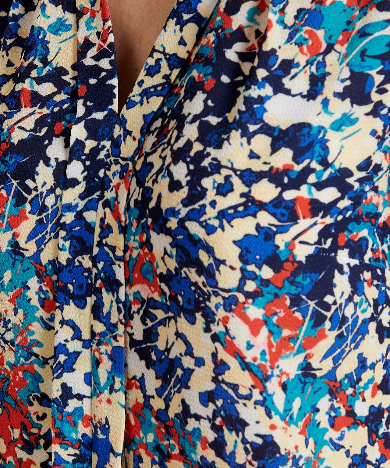 Blouse manches papillon