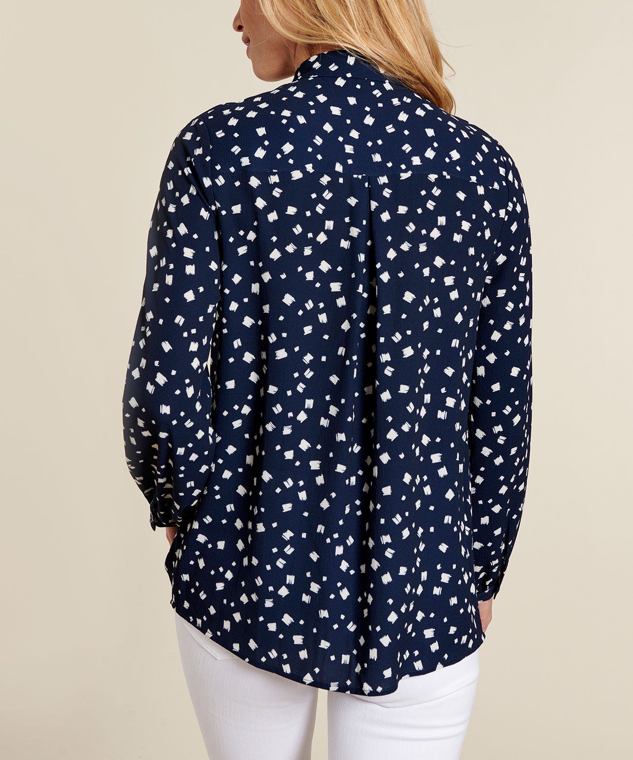 Chemise-tunique imprimé graphique