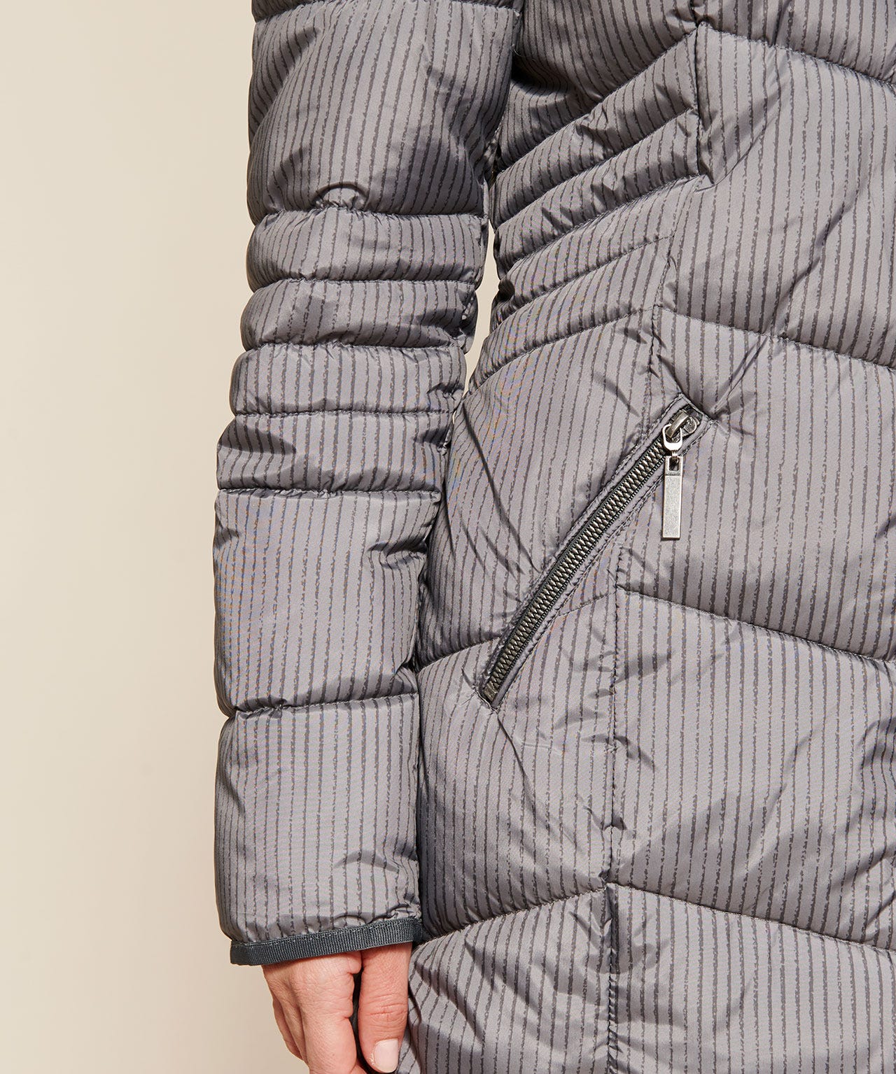 Parka rayée Thermolactyl