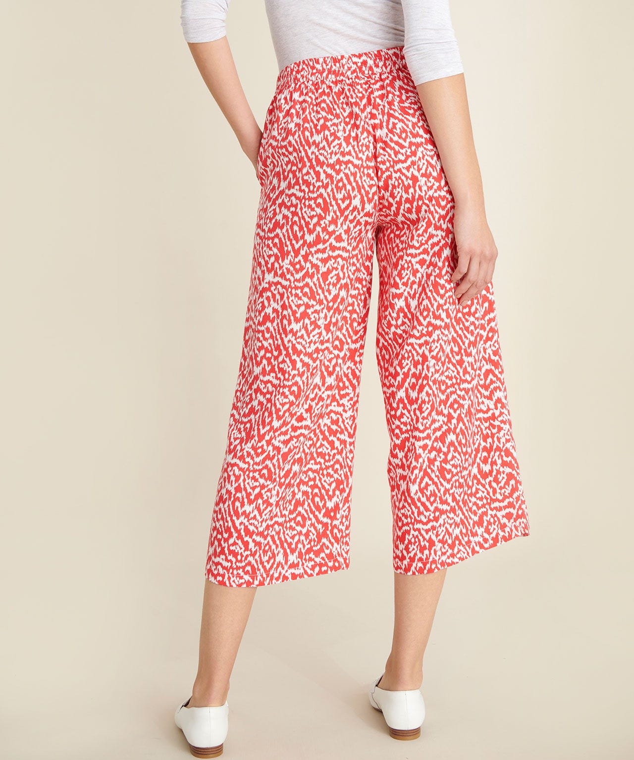 Pantacourt imprimé ethnique