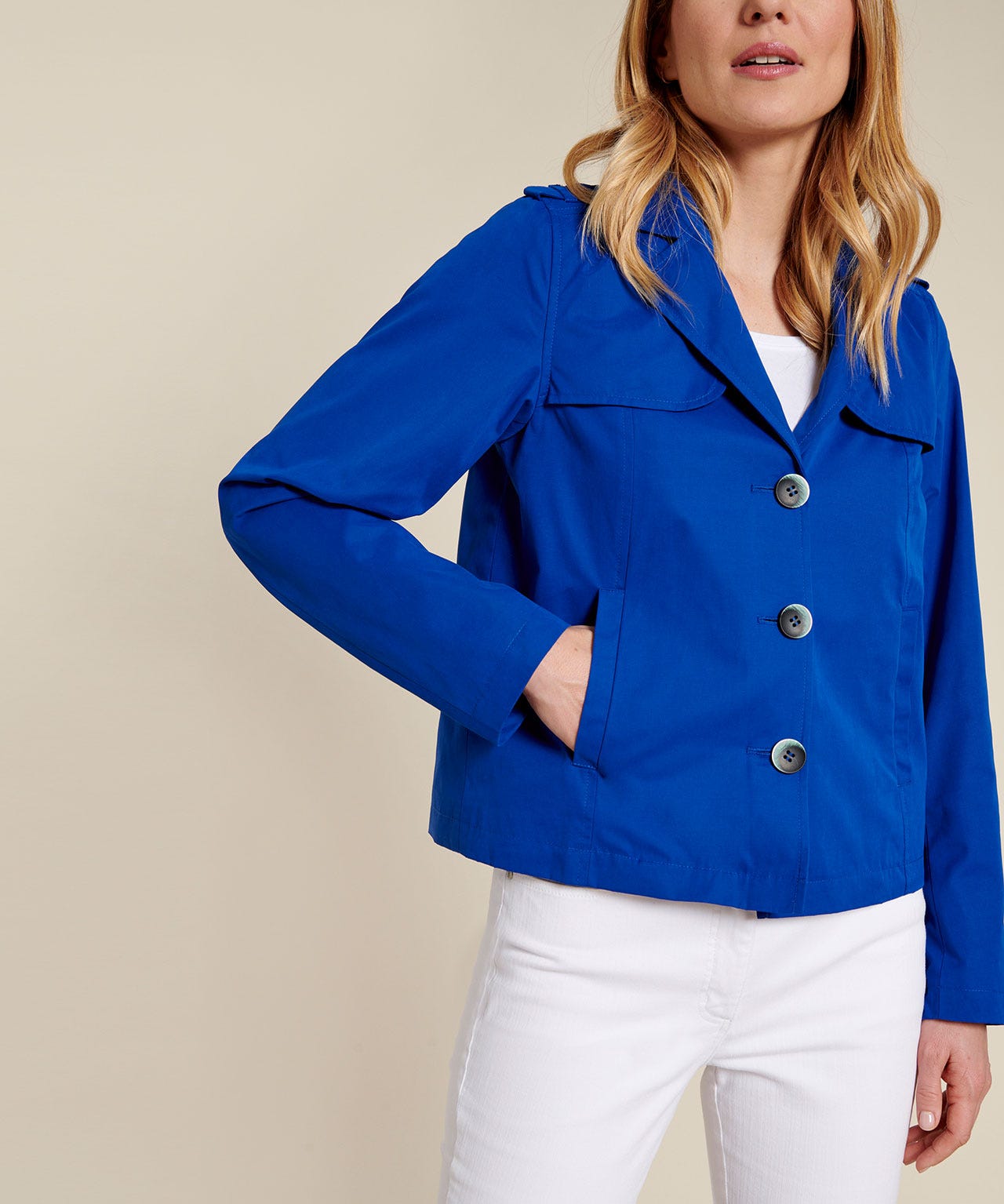 Veste paletot courte