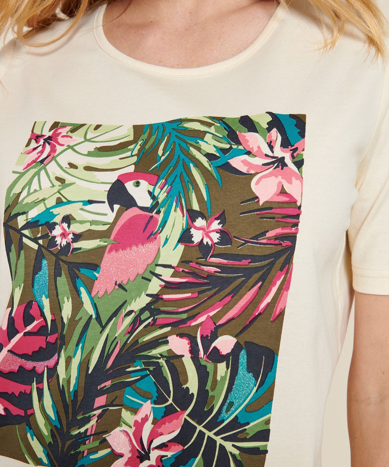 Tee-shirt manches courtes en coton