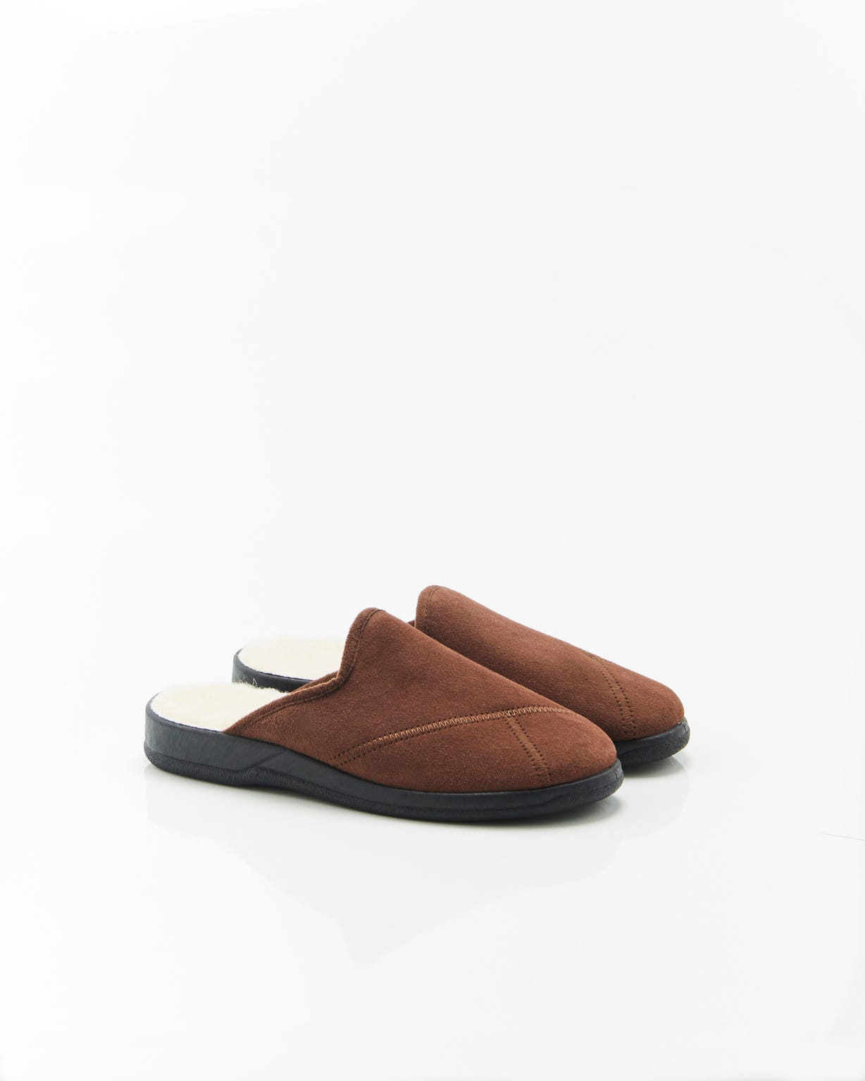 Mules intérieur laine