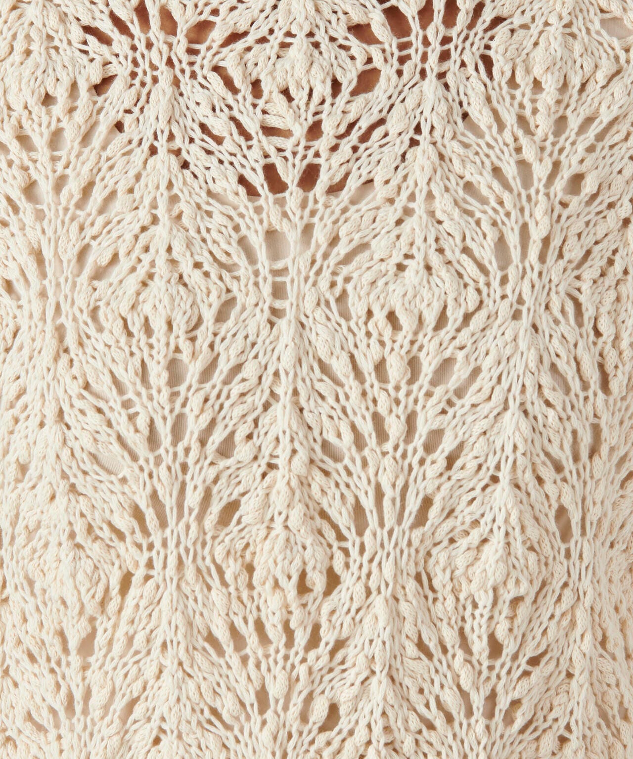 Pull maille ajourée