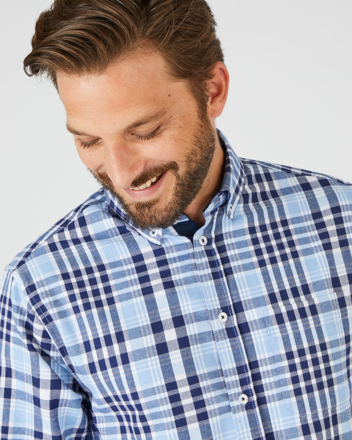 Chemise chaude à carreaux