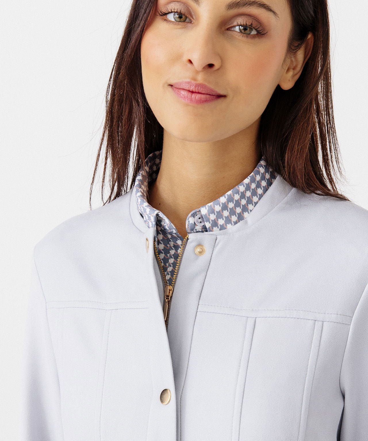 Veste suédine stretch