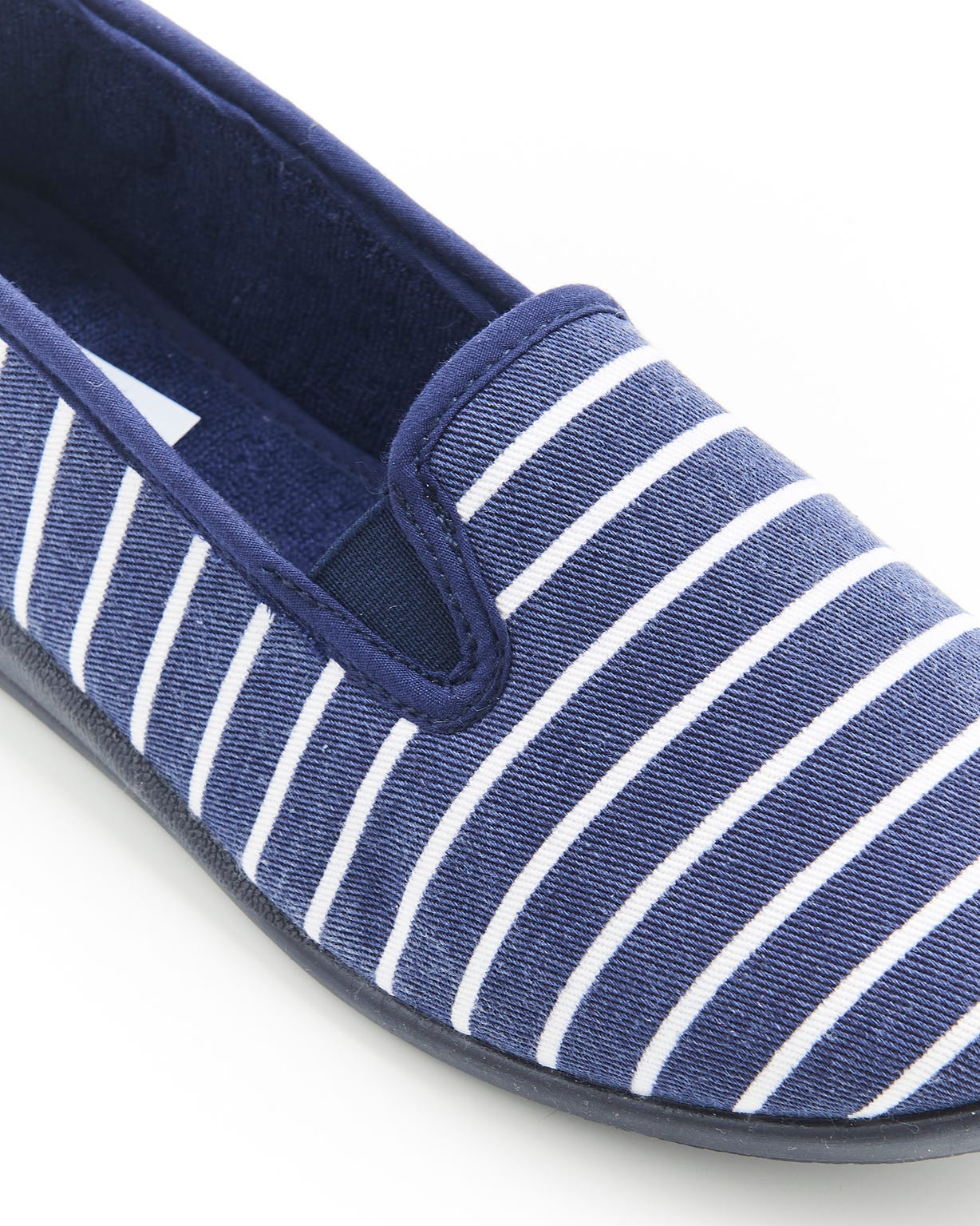 Chaussons rayés