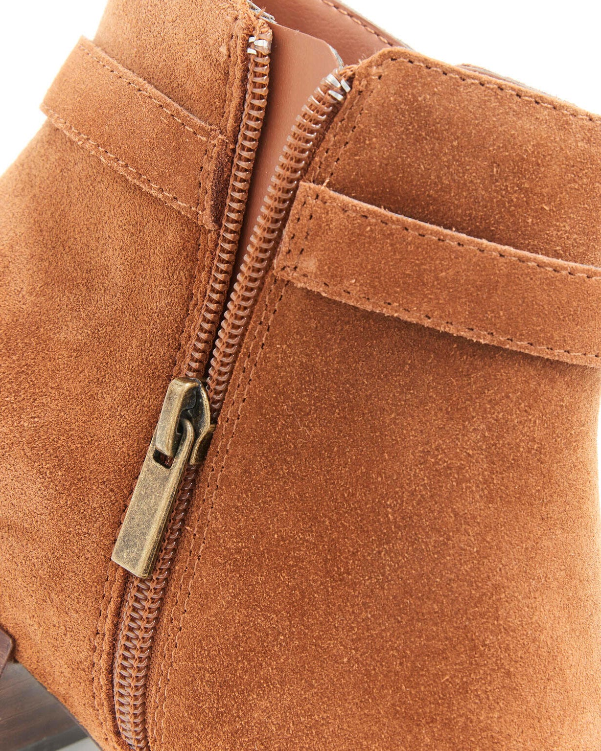 Boots patte fantaisie façon cavalier