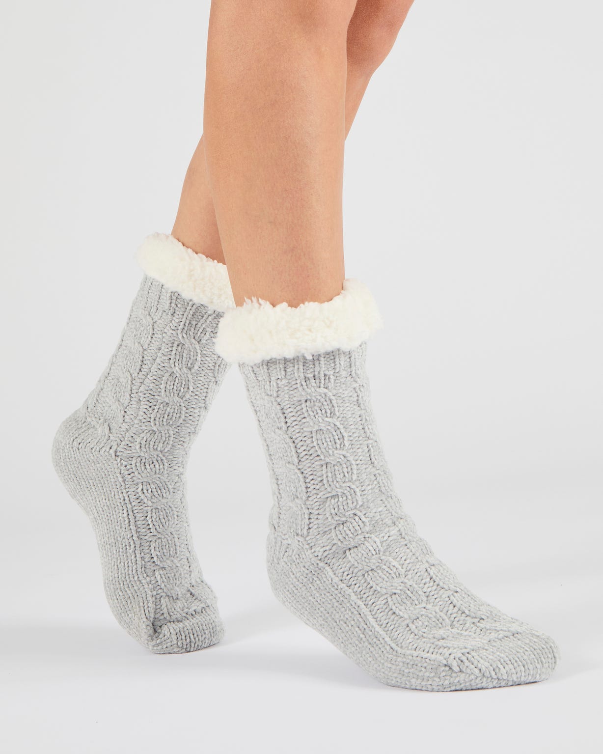 Chaussettes maille douillette torsadée Thermolactyl