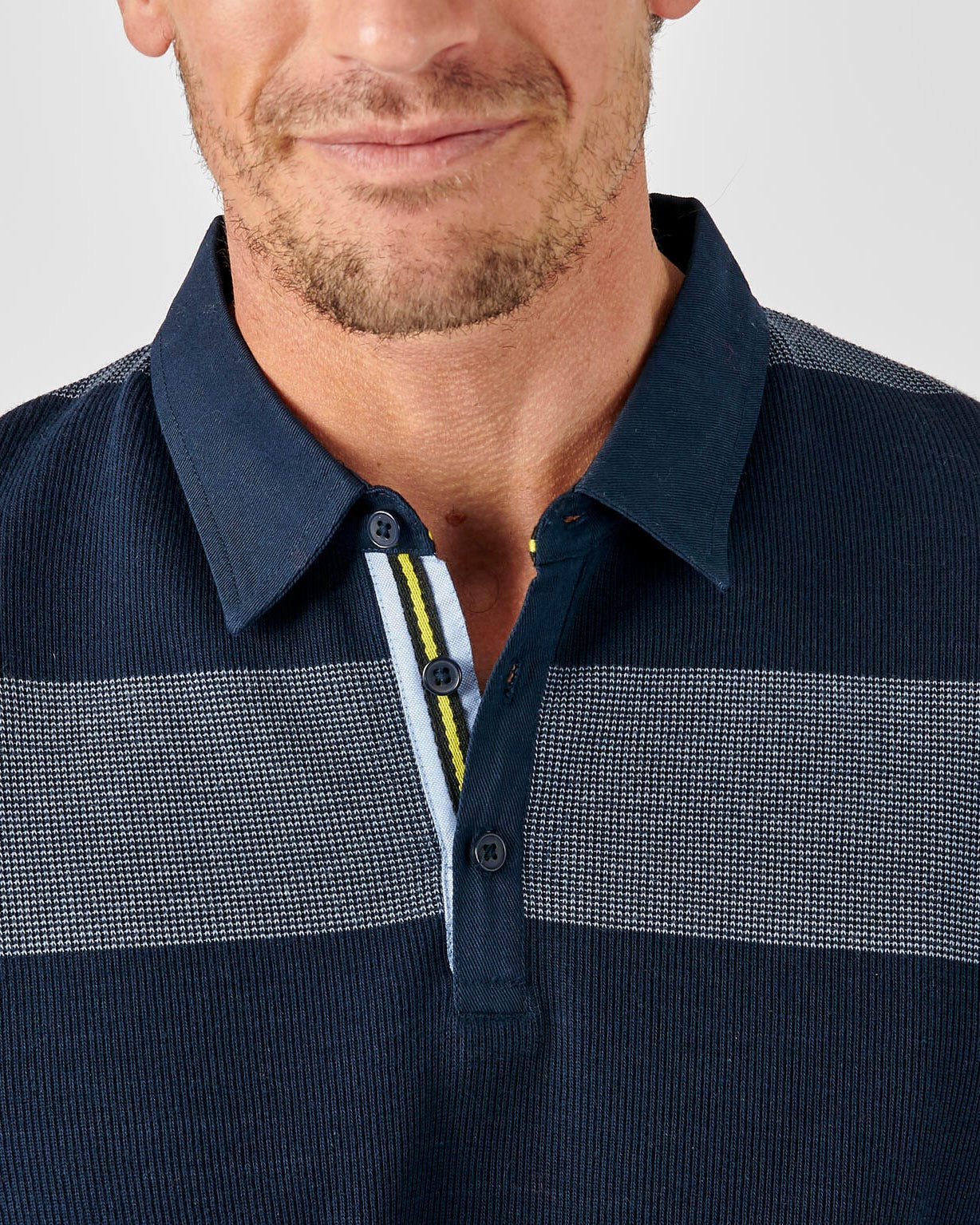 Sweat à rayures pur coton