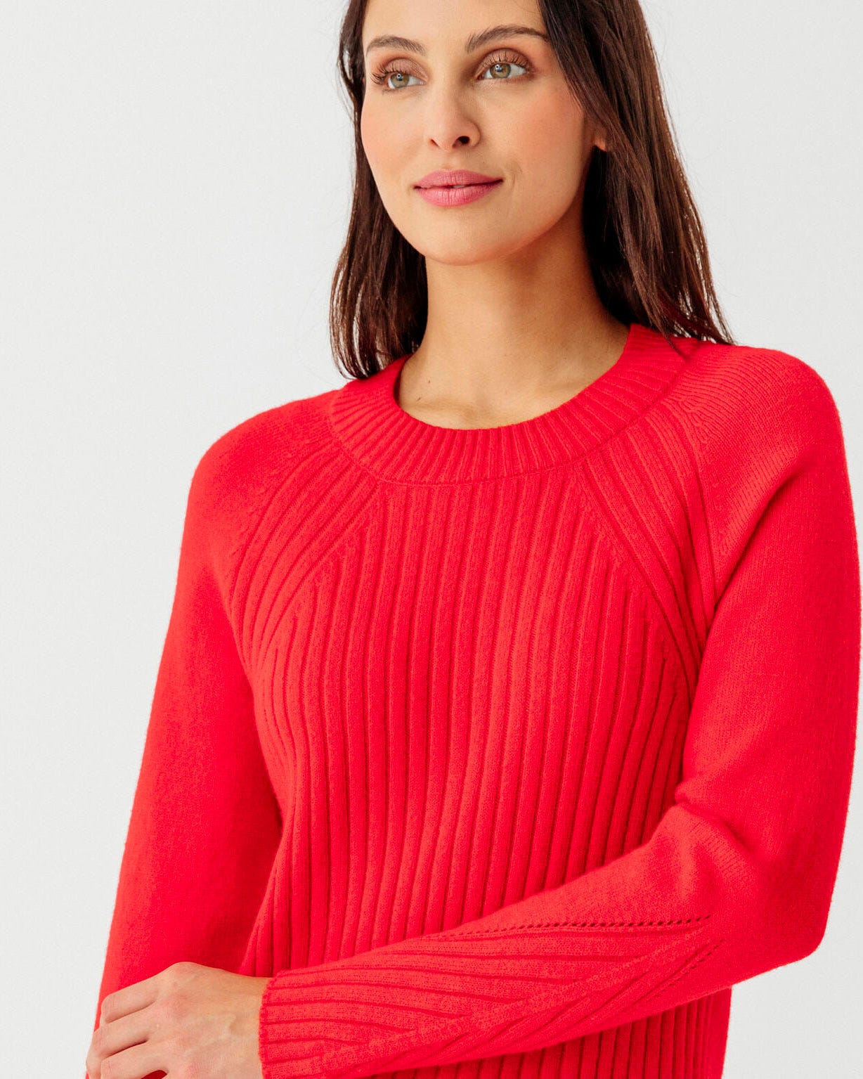 Pull côtes plates allongeantes