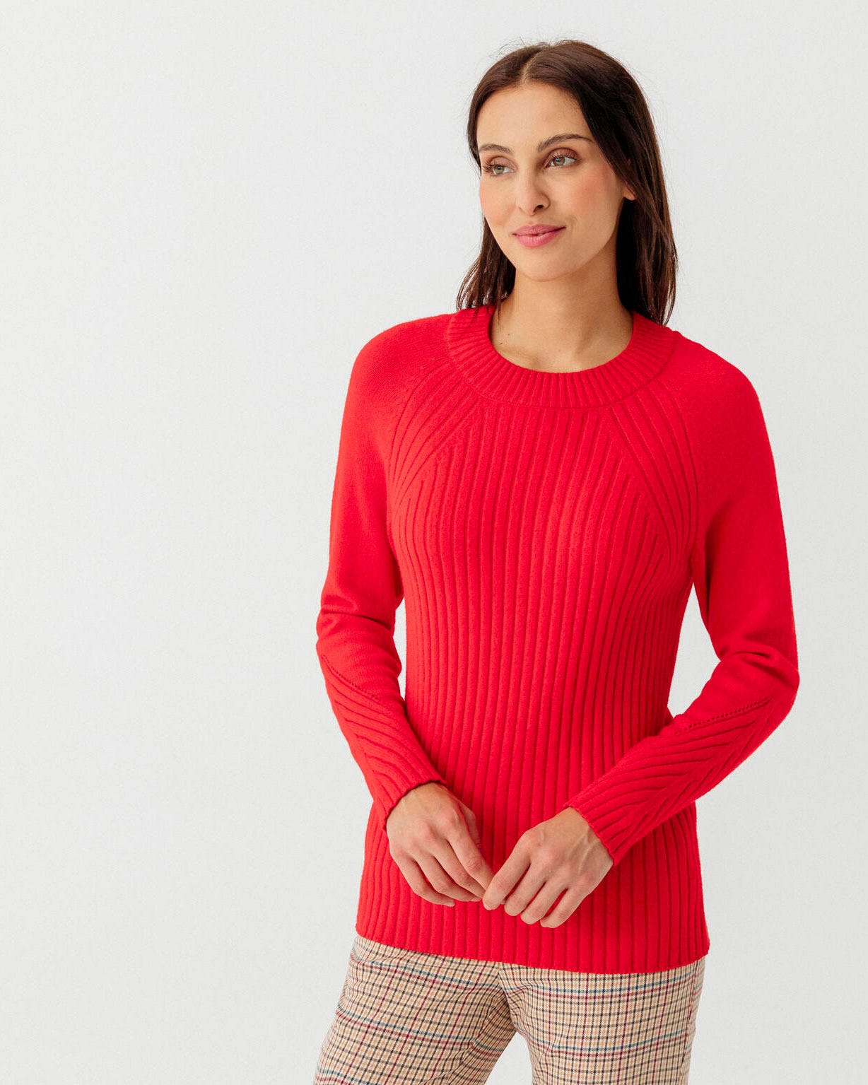 Pull côtes plates allongeantes