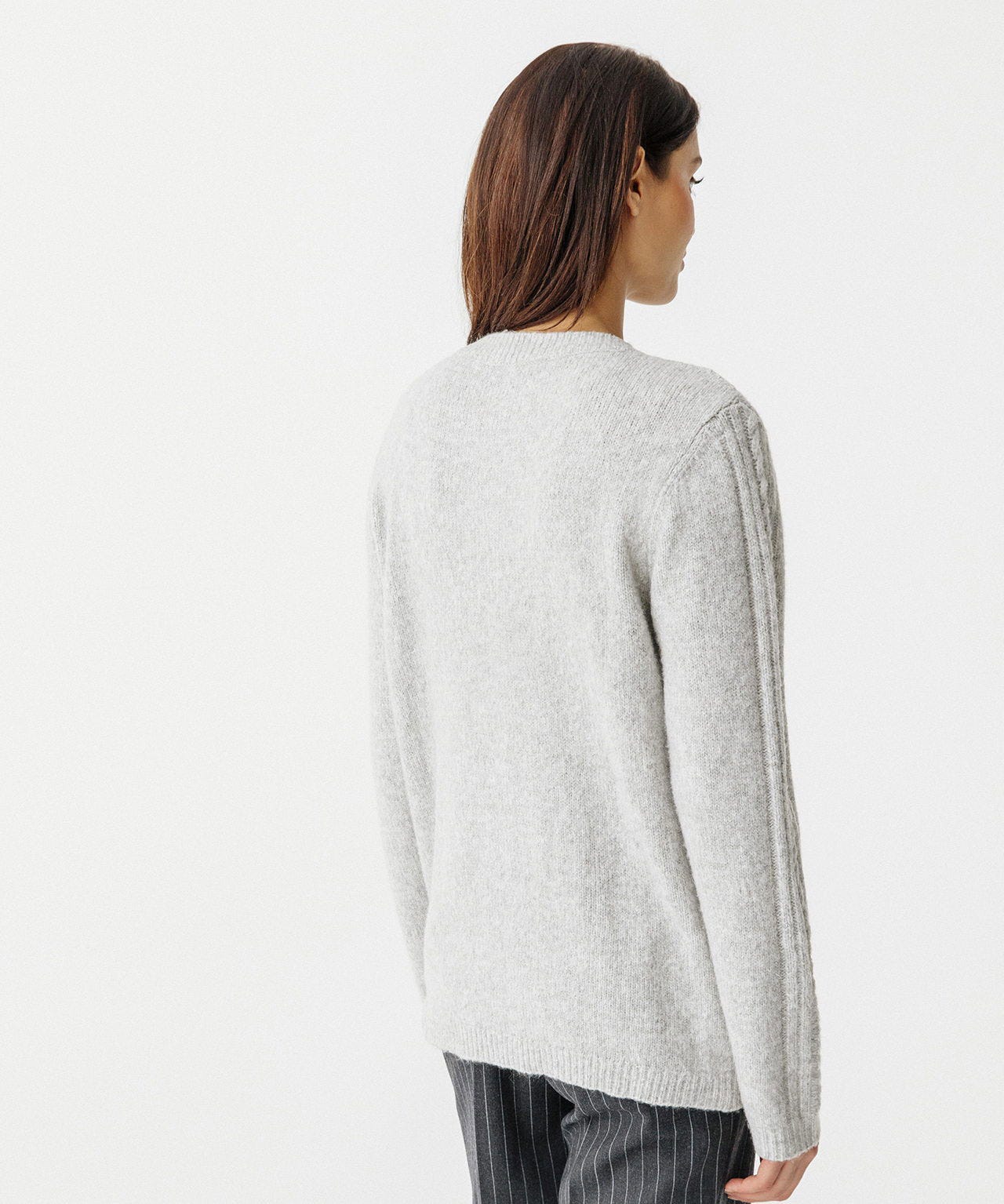 Gilet maille perlée chaud