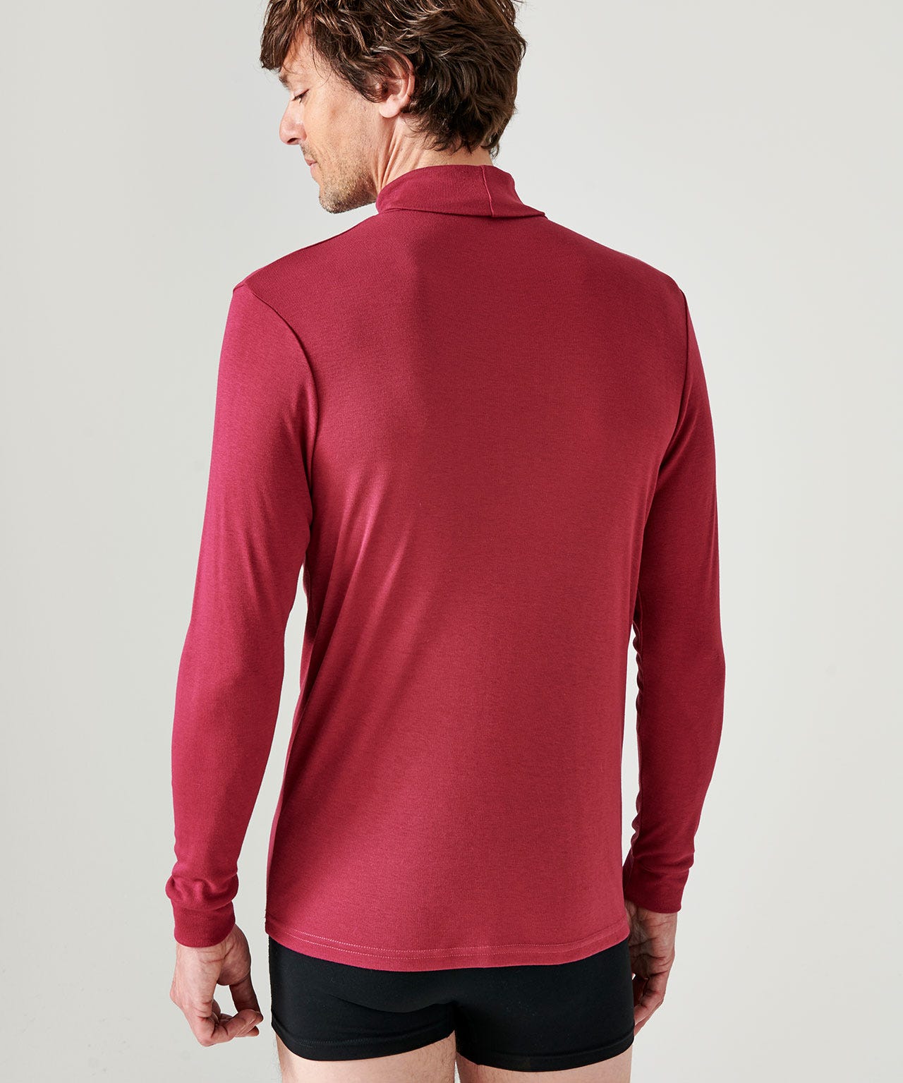 Sous-pull Thermolactyl col roulé