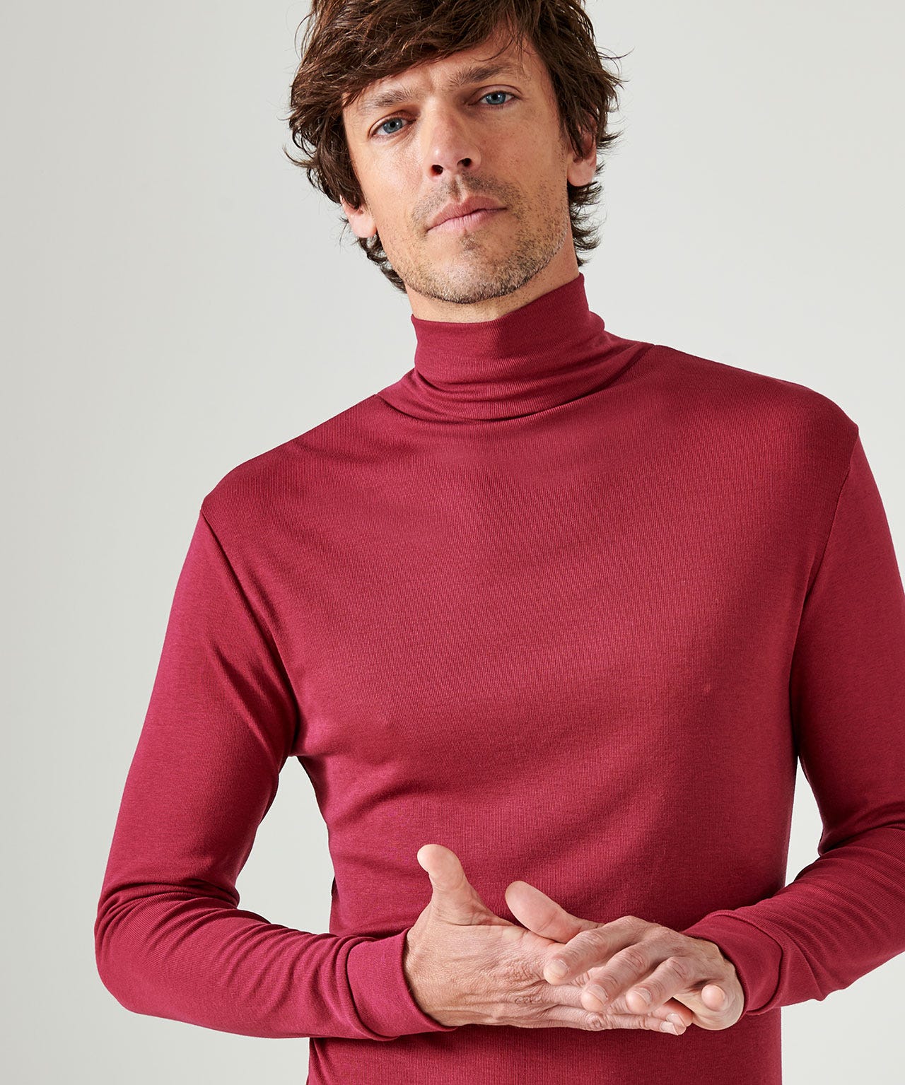 Sous-pull Thermolactyl col roulé