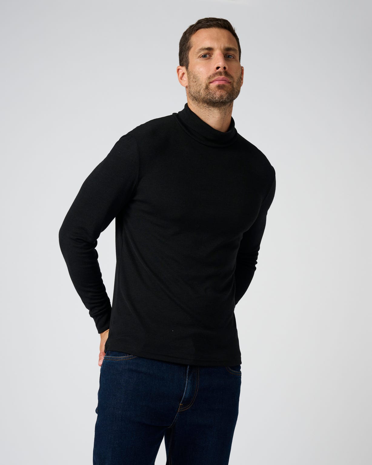 Sous-pull Thermolactyl col roulé 
