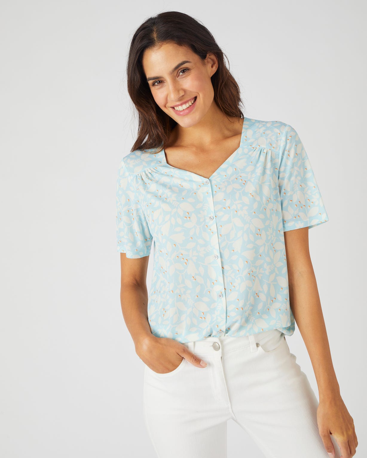 Tee-shirt manches courtes imprimé