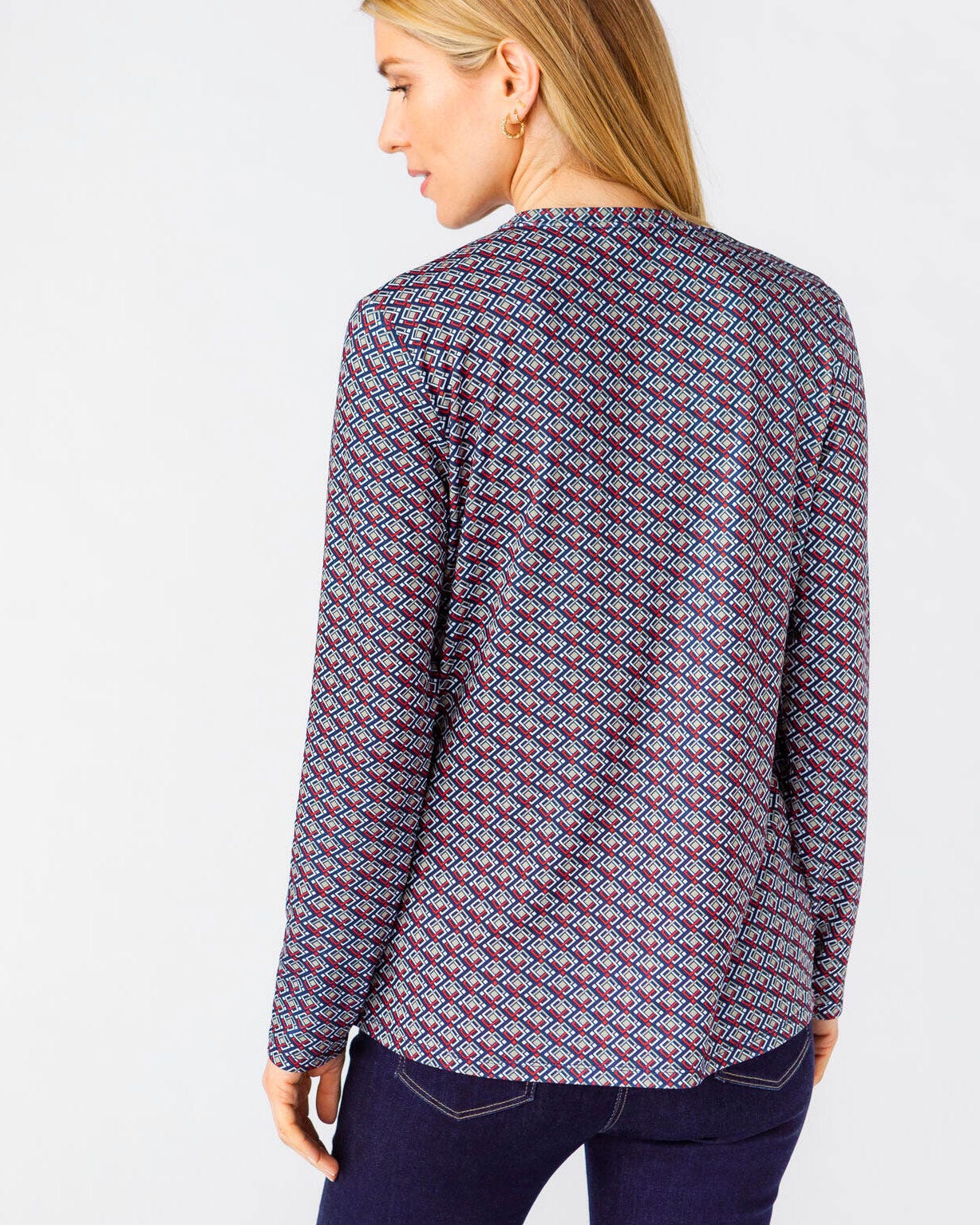 Tee-shirt maille chaude graphique