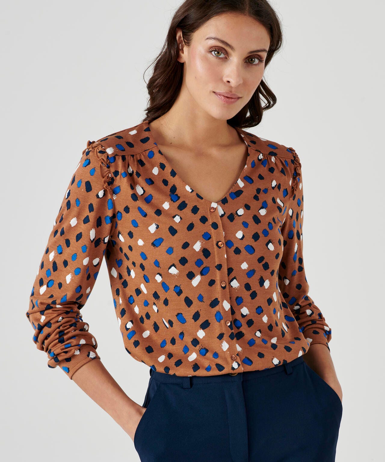 Tee-shirt volanté