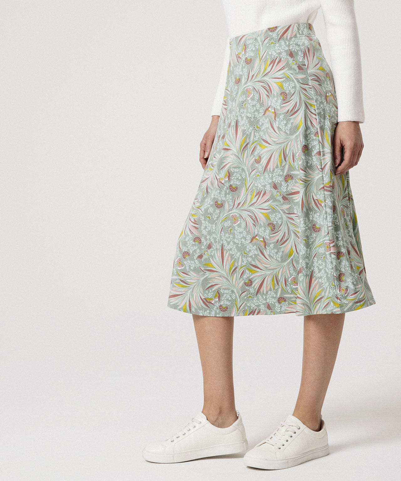 Jupe imprimée en maille