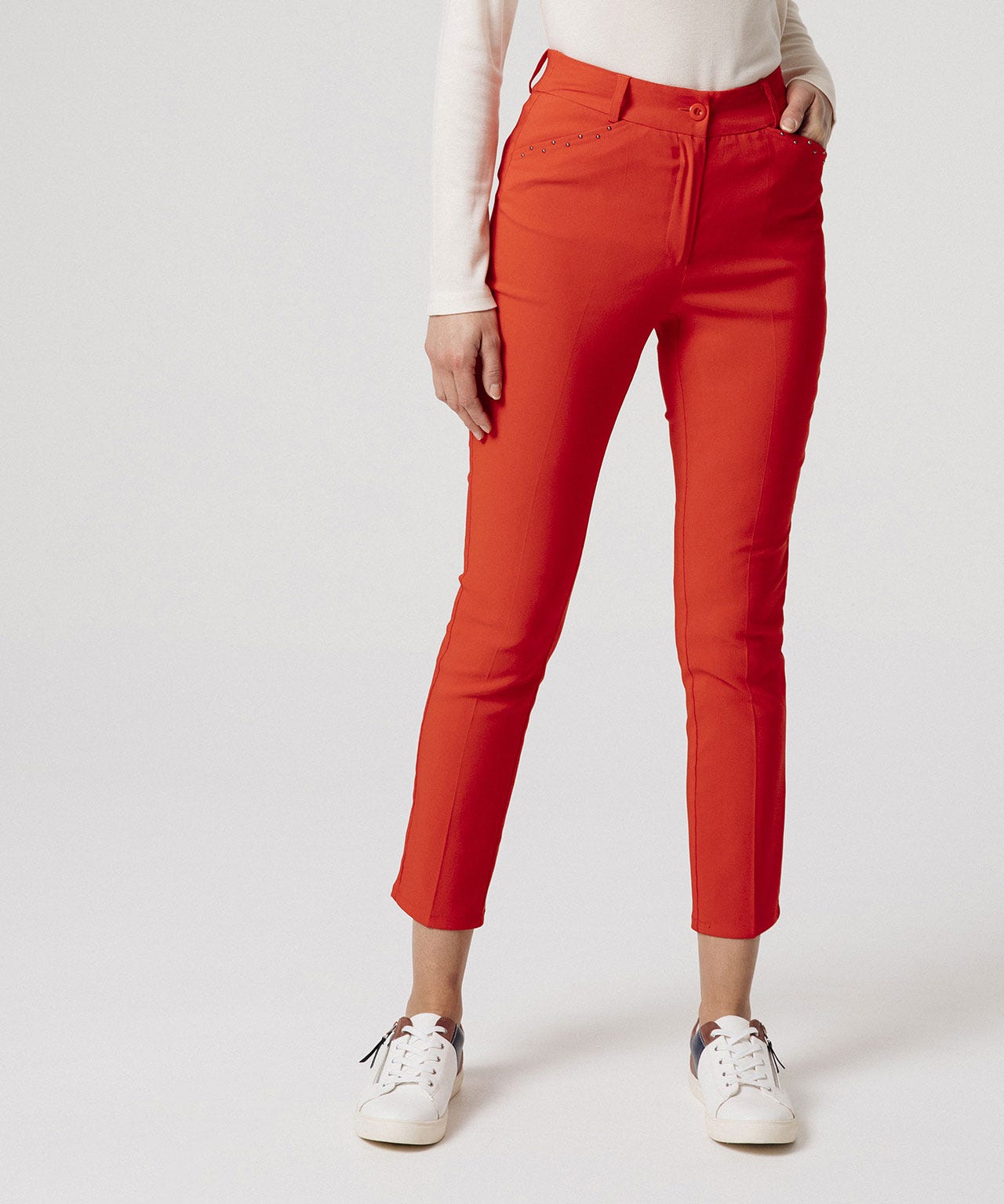 Pantalon 7/8ème tissu souple stretch